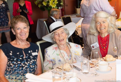 Dr Hilarie Lindsay MBE, OAM pictured at Centenary of Zonta luncheon 2019